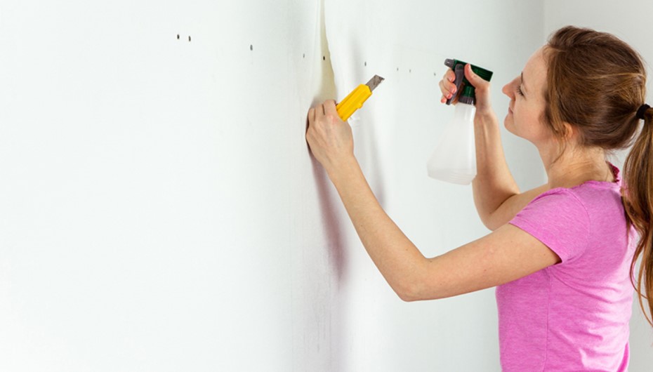 Vinegar Wallpaper Stripping Solution Method