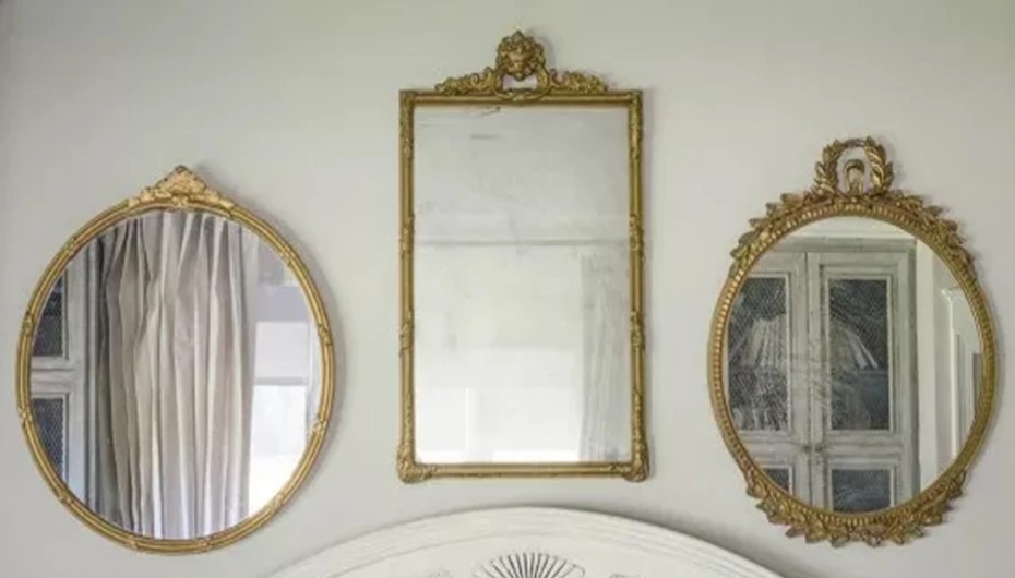 DIY French Vintage Mirror Frame
