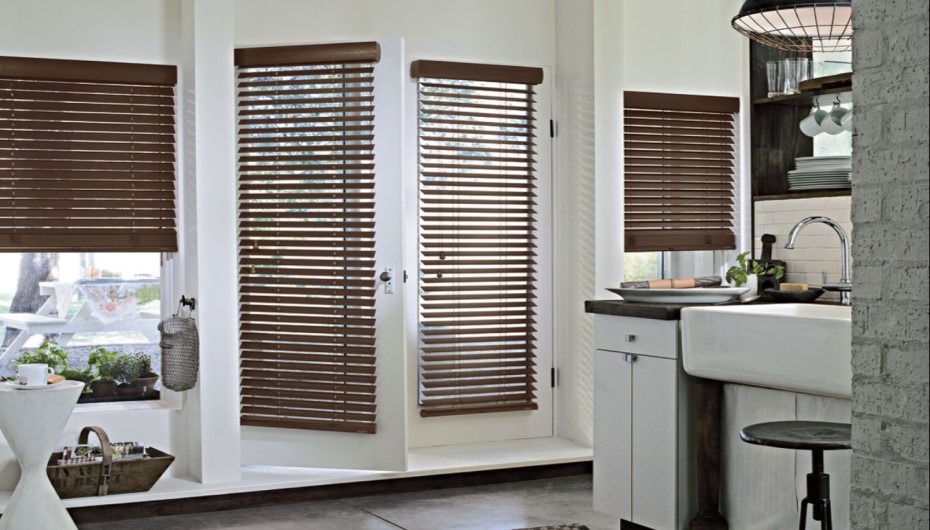 French Door No Drill Blinds