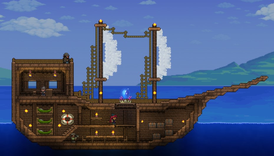 Terraria Ship Home Design