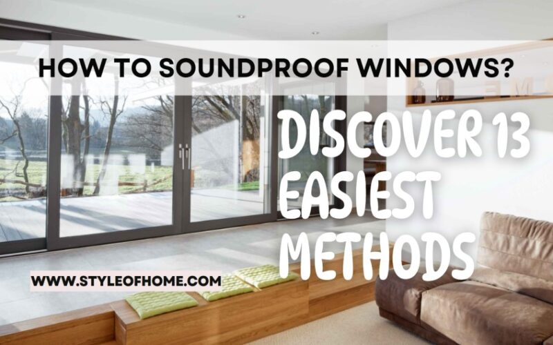 How To Soundproof Windows