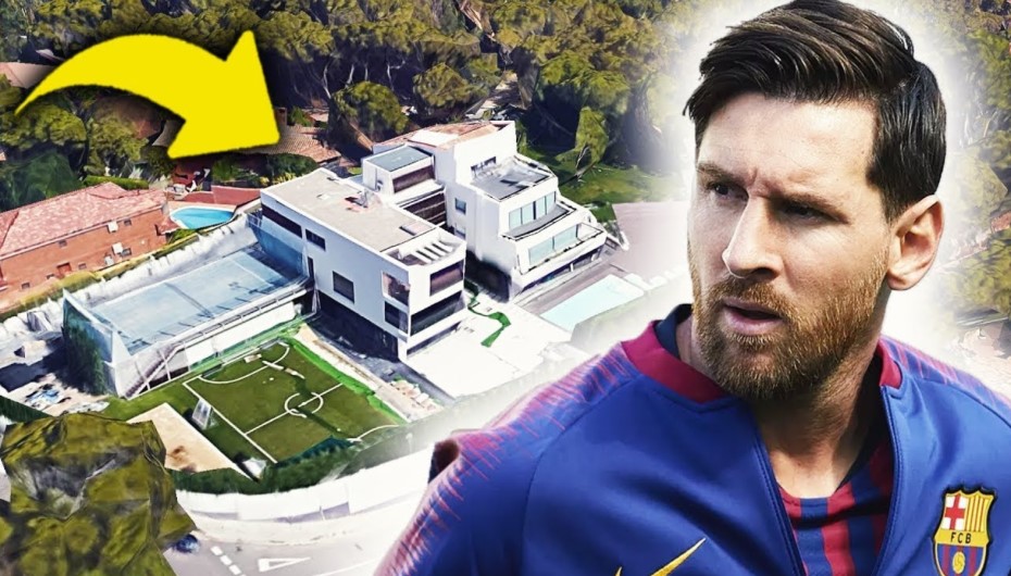 Inside Lionel Messi House in Barcelona