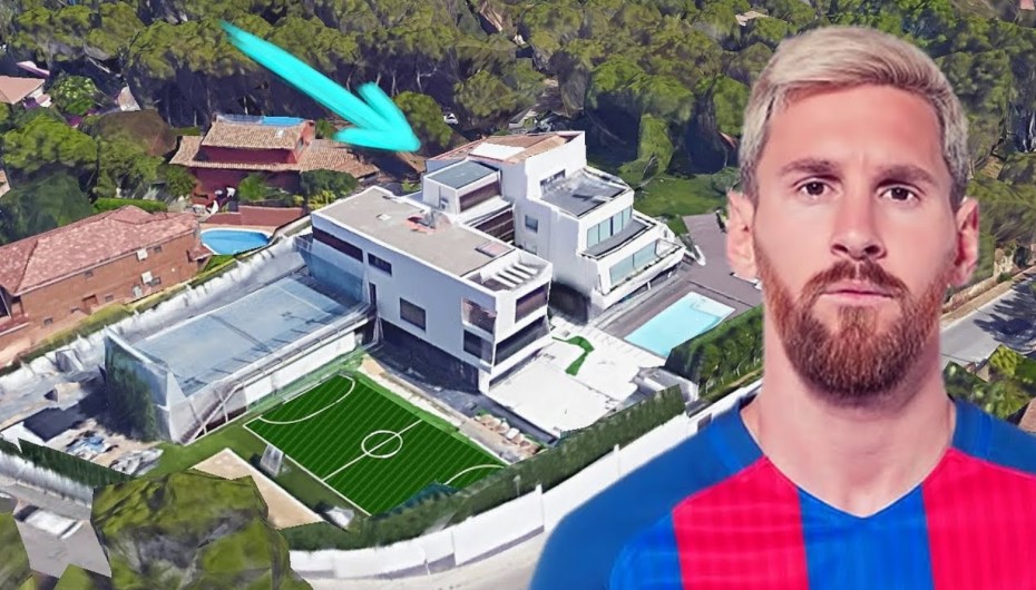 Lionel Messi House in Barcelona