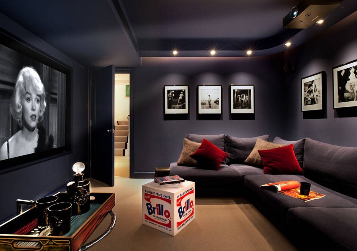 Small Home Theater Room Design Ideas