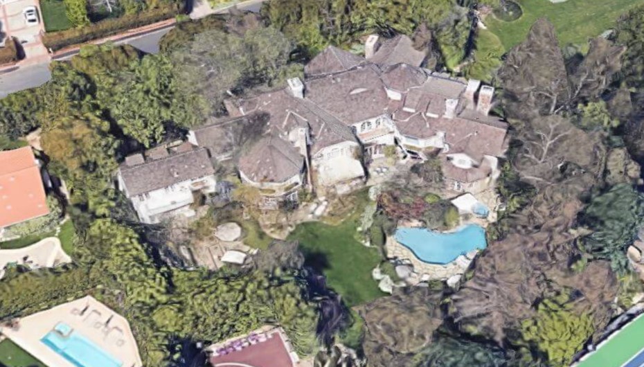 Adam Sandler House in Pacific Palisades