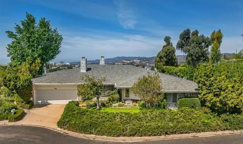 Elon Musk Hillside Villa in Bel Air