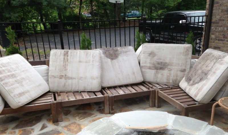 How To Clean Patio Cushions With Mildew