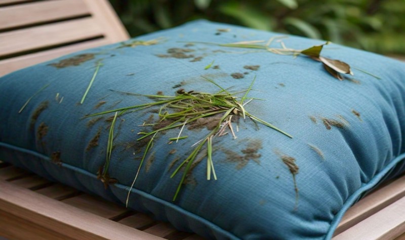 How To Remove Grass stains On Outdoor Cushions