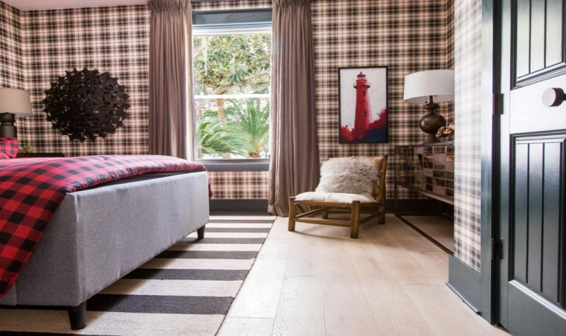 Tartan Chic for preppy rooms