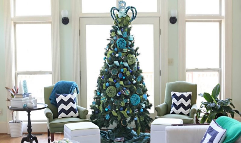 Green Christmas Tree style idea