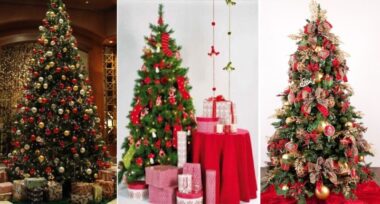 Green Christmas Tree Decorations Ideas