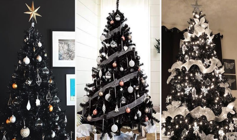 Top 30 Black And White Christmas Tree Ideas