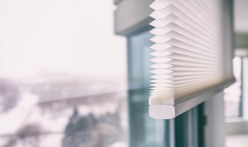 Cellular Shades - how to insulate windows for winter