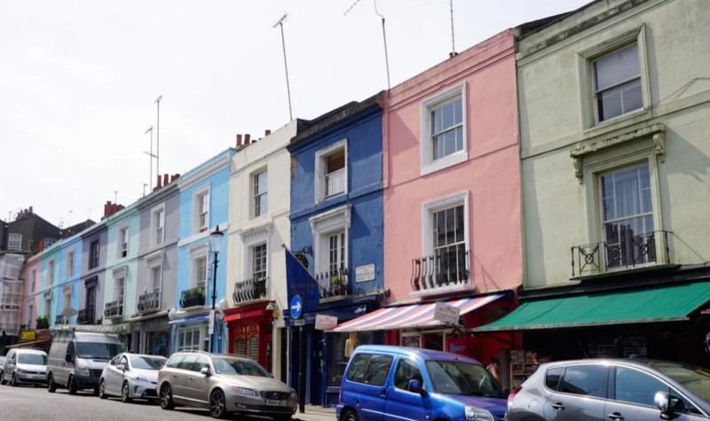 Ed Sheeran Home in Notting Hill