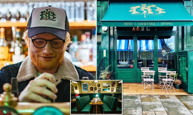 Ed Sheeran's Bertie Blossoms on Portobello Road