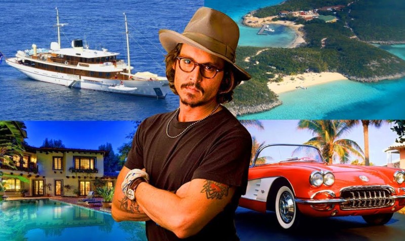 Johnny Depp Current Houses