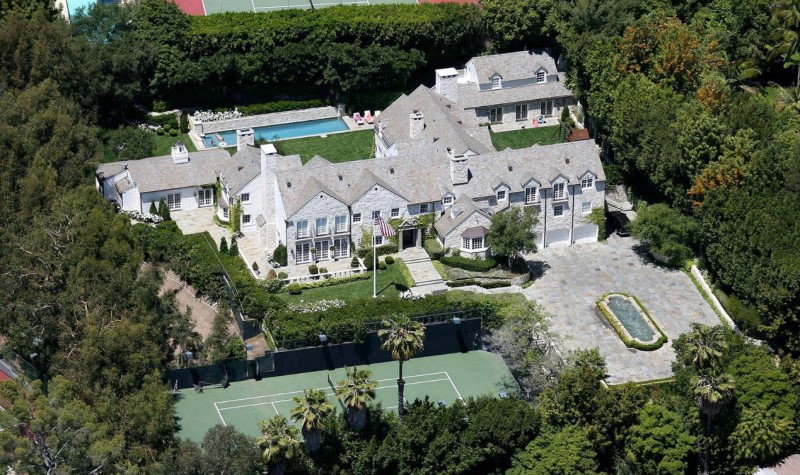 Tom Cruise Home In Beverly Hills