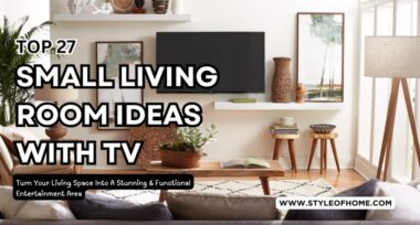 Small Living Room Ideas With TV