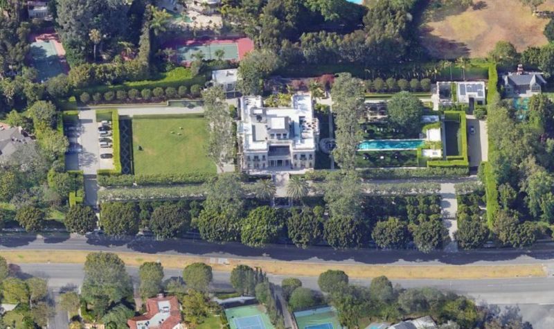 Stewart Resnick House In Beverly Hills