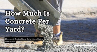How Much Is Concrete Per Yard?