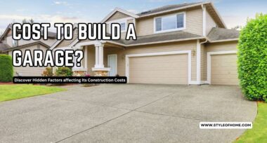 How Much Does It Cost To Build A Garage